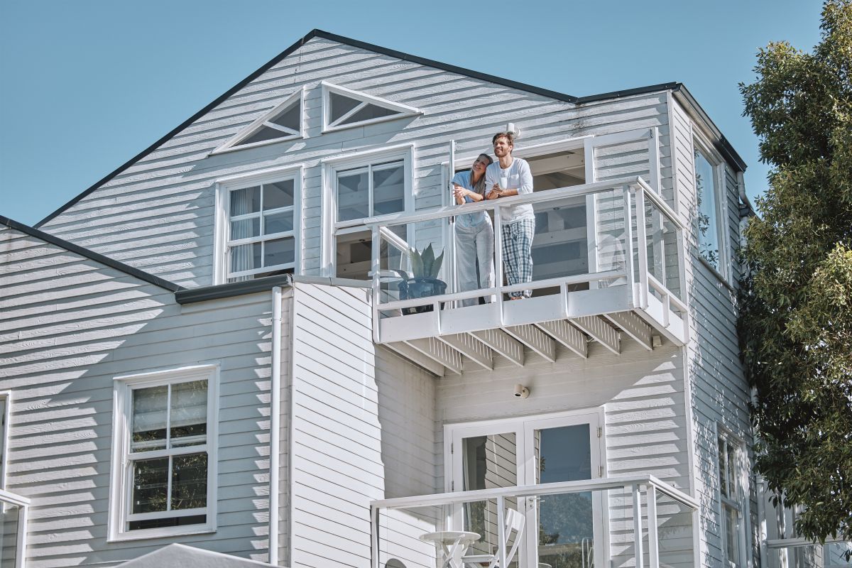 Vinyl Siding house in Calgary