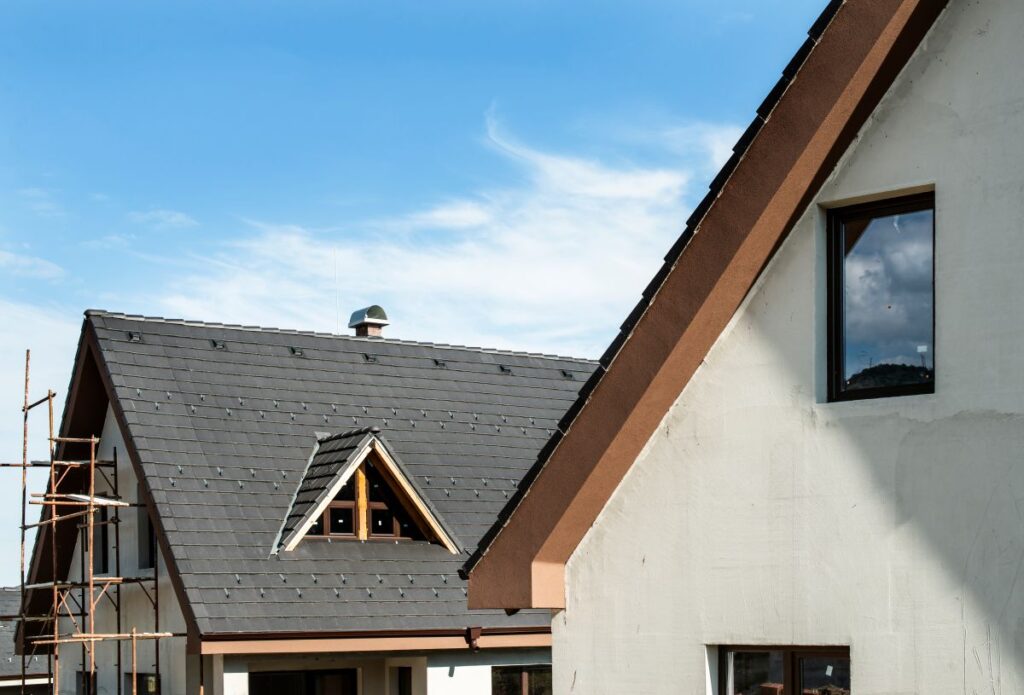 New roof in home in Rocky View County
